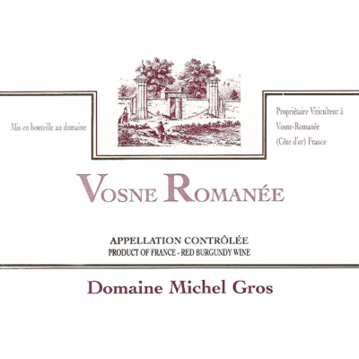 Michel Gros Vosne-Romanee 2010 (12x75cl)