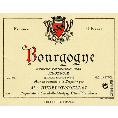 Hudelot-Noellat Bourgogne Rouge 2018 (12x75cl)