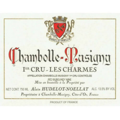 Hudelot-Noellat Chambolle-Musigny 1er Cru Les Charmes 2011 (6x75cl)