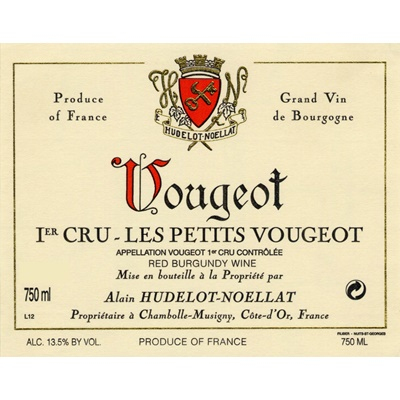 Hudelot-Noellat Vougeot 1er Cru Les Petits Vougeots 2014 (6x75cl)