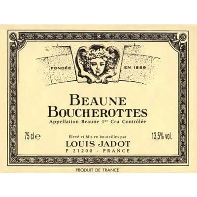 Louis Jadot (des Heritiers) Beaune 1er Cru Boucherottes 2022 (6x75cl)