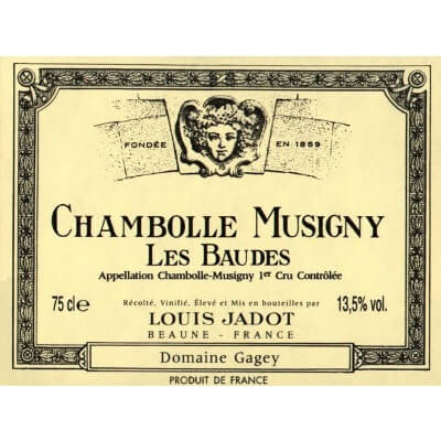 Louis Jadot (Gagey) Chambolle-Musigny 1er Cru Les Baudes 2023 (3x75cl)
