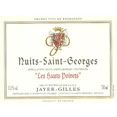Jayer Gilles Nuits-Saint-Georges 1er Cru Les Hauts Poirets 2011 (6x75cl)