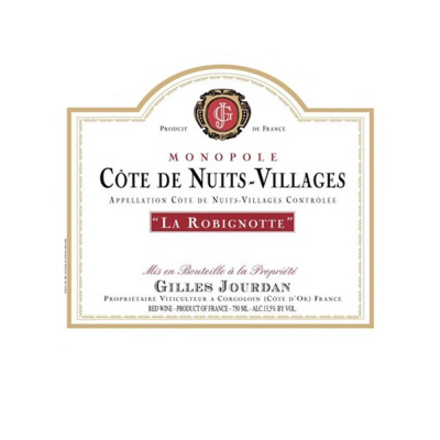 Gilles Jourdan Cotes-de-Nuits Villages La Robignotte 2015 (12x75cl)