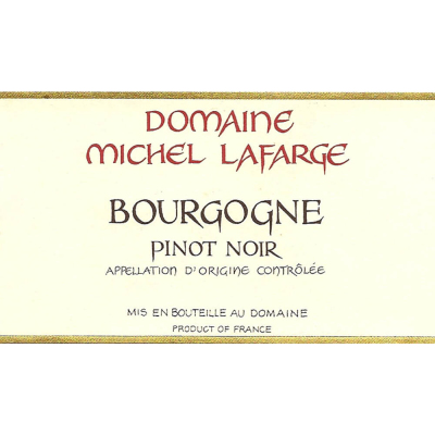 Michel Lafarge Bourgogne Rouge 2018 (12x75cl)