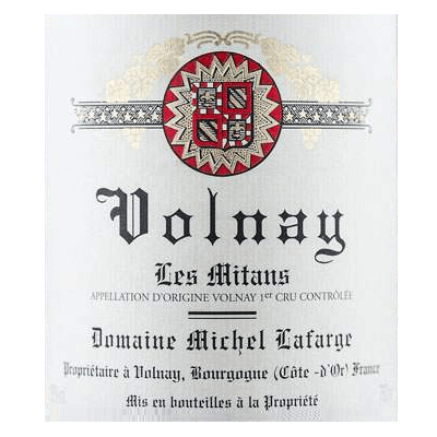 Michel Lafarge Volnay 1er Cru Les Mitans 2011 (1x75cl)