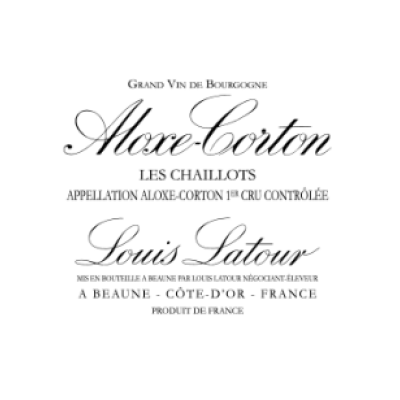 Louis Latour Aloxe Corton 1er Cru Les Chaillots 2018 (12x75cl)