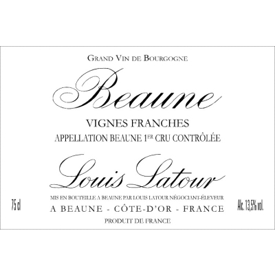 Louis Latour Beaune 1er Cru Vignes Franches 2020 (6x75cl)