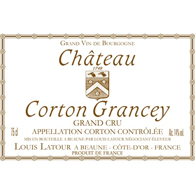 Louis Latour Chateau Corton Grancey Corton Grand Cru 2016 (6x75cl)