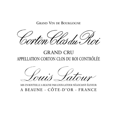 Louis Latour Corton Clos du Roi Grand Cru 2011 (6x75cl)