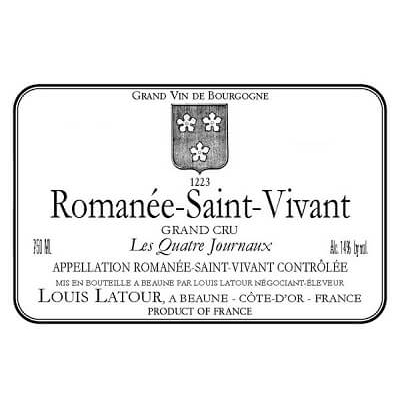 Louis Latour Romanee-Saint-Vivant Grand Cru Les Quatre Journaux 2016 (6x150cl)