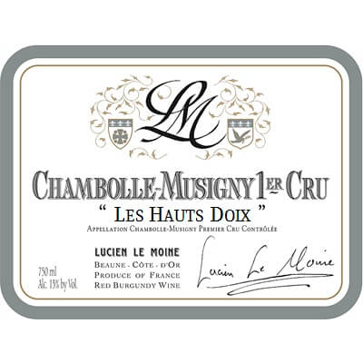 Lucien Le Moine Chambolle-Musigny 1er Cru Les Hauts Doix 2020 (6x75cl)