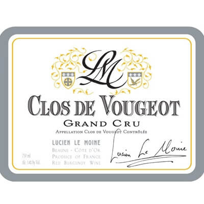 Lucien Le Moine Clos-de-Vougeot Grand Cru 2012 (6x75cl)