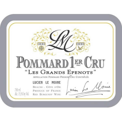 Lucien Le Moine Pommard 1er Les Grands Epenots 2019 (6x75cl)
