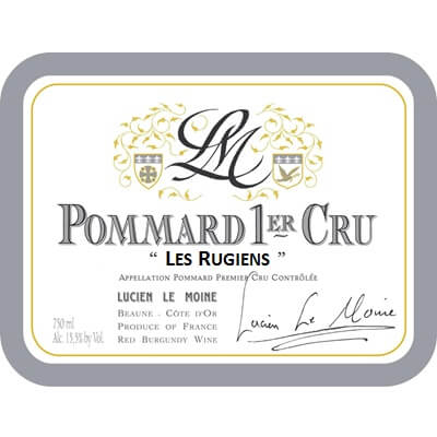 Lucien Le Moine Pommard 1er Cru Les Rugiens 2017 (6x75cl)