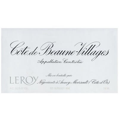 Maison Leroy Cote-De-Beaune Villages 1997 (3x75cl)