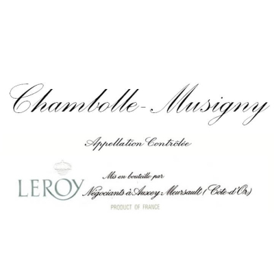 Maison Leroy Chambolle-Musigny 2017 (11x75cl)