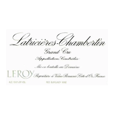 Leroy Latricieres-Chambertin Grand Cru 1998 (2x75cl)