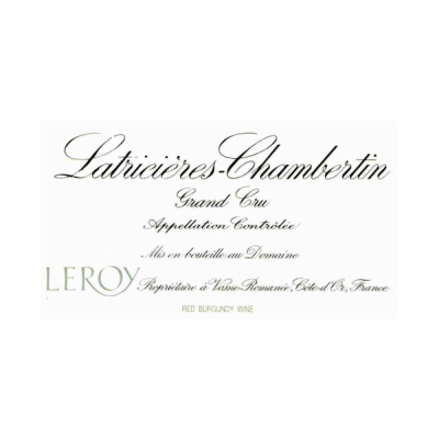 Leroy Latricieres-Chambertin Grand Cru 2000 (1x75cl)