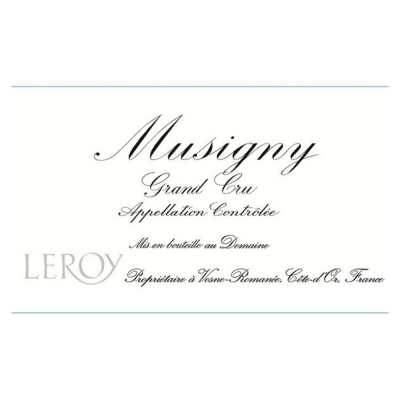 Leroy Musigny Grand Cru 2001 (1x75cl)