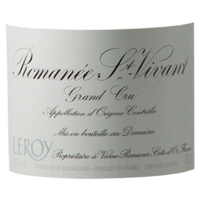 Domaine Leroy Romanee-Saint-Vivant Grand Cru 2007 (3x75cl)
