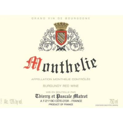 Matrot Monthelie Rouge 2007 (24x37.5cl)