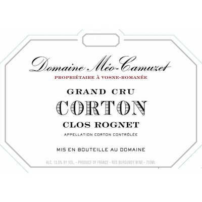 Meo-Camuzet Corton Grand Cru Clos Rognet 1990 (12x75cl)