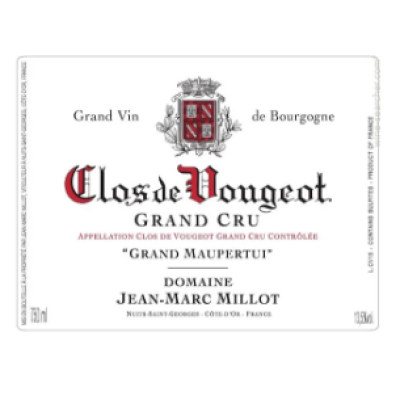 Jean-Marc Millot Clos Vougeot Grand Cru 2013 (1x75cl)