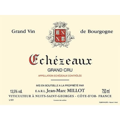 Jean-Marc Millot Echezeaux Grand Cru 2009 (6x75cl)