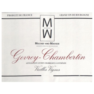 Mischief & Mayhem Gevrey Chambertin 2015 (6x75cl)