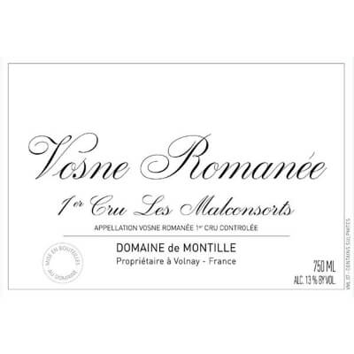 De Montille Vosne-Romanee 1er Cru Aux Malconsorts 2018 (1x75cl)