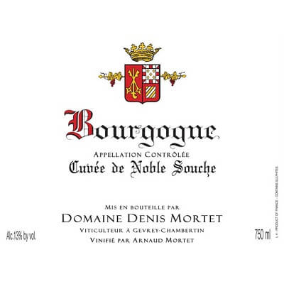 Denis Mortet Bourgogne Rouge Cuvee de Noble Souche 2016 (3x75cl)