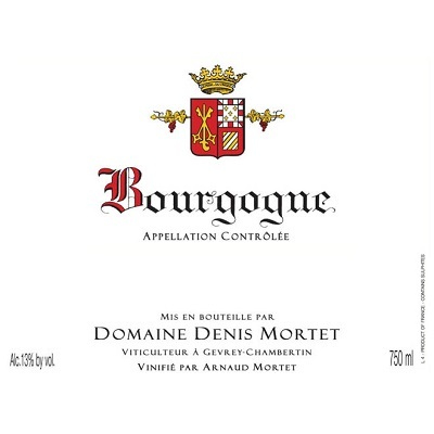 Denis Mortet Bourgogne Rouge 2017 (6x75cl)