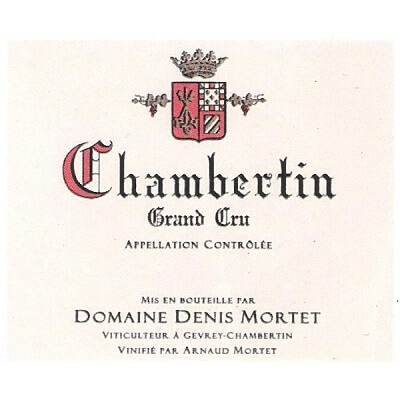 Denis Mortet Chambertin Grand Cru 1998 (1x75cl)