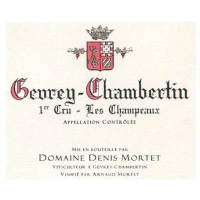 Denis Mortet Gevrey-Chambertin 1er Cru Les Champeaux 2018 (6x75cl)