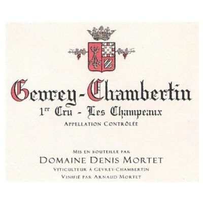 Denis Mortet Gevrey-Chambertin 1er Cru Les Champeaux 2010 (12x75cl)