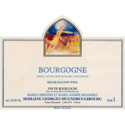 Mugneret Gibourg Bourgogne Rouge 2020 (1x75cl)