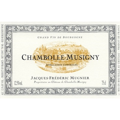 Jacques Frederic Mugnier Chambolle-Musigny 2011 (1x75cl)