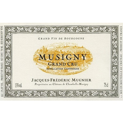 Jacques Frederic Mugnier Musigny Grand Cru 2013 (1x75cl)