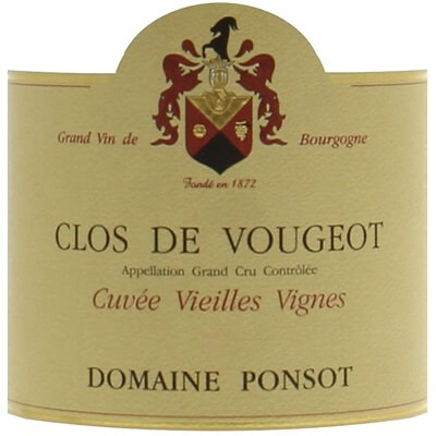 Ponsot Clos-de-Vougeot Grand Cru VV 2020 (1x75cl)