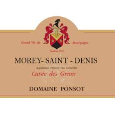 Ponsot Morey-Saint-Denis Cuvee des Grives 2015 (6x75cl)