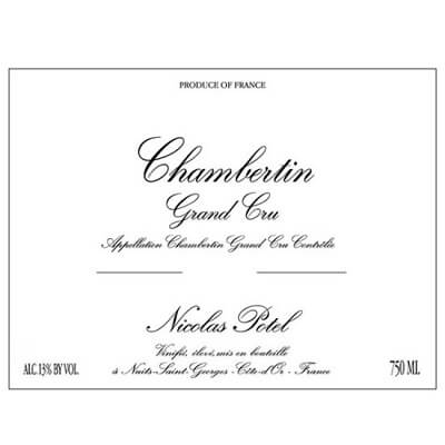 Nicolas Potel Chambertin Grand Cru 2001 (1x75cl)