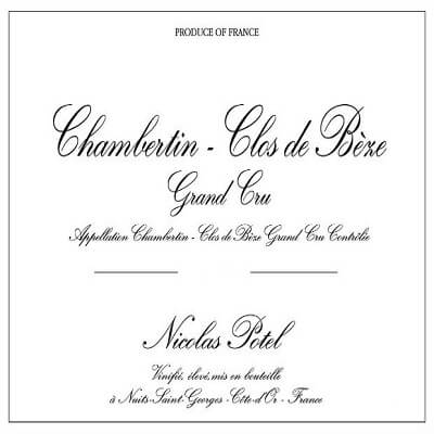Nicolas Potel Chambertin-Clos-de-Beze Grand Cru 2006 (1x300cl)