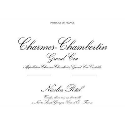 Nicolas Potel Charmes-Chambertin Grand Cru 2005 (6x75cl)