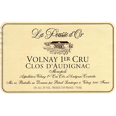 Pousse d'Or Volnay 1er Cru Clos d'Audignac 1999 (12x75cl)