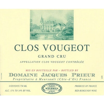 Jacques Prieur Clos-Vougeot Grand Cru 2021 (6x75cl)