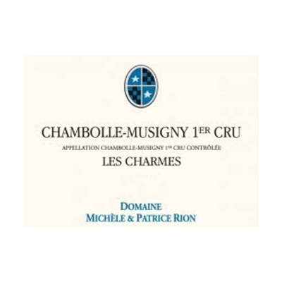 Michele et Patrice Rion Chambolle-Musigny 1er Cru Les Charmes 2019 (6x75cl)