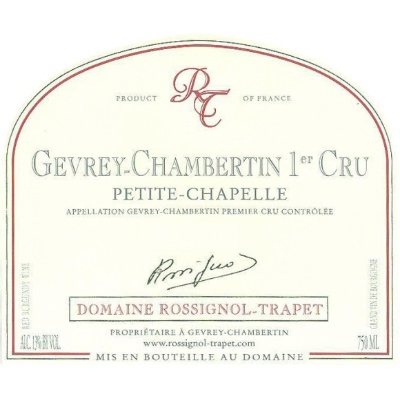 Rossignol-Trapet Gevrey-Chambertin 1er Cru Petite Chapelle 2015 (6x75cl)