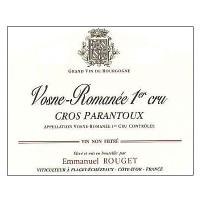Emmanuel Rouget Vosne-Romanee 1er Cru Cros Parantoux 2015 (1x150cl)