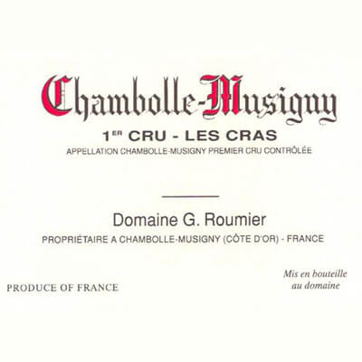 Georges Roumier Chambolle-Musigny 1er Cru Les Cras 2019 (6x75cl)